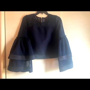 Tiered Bell Sleeve Top